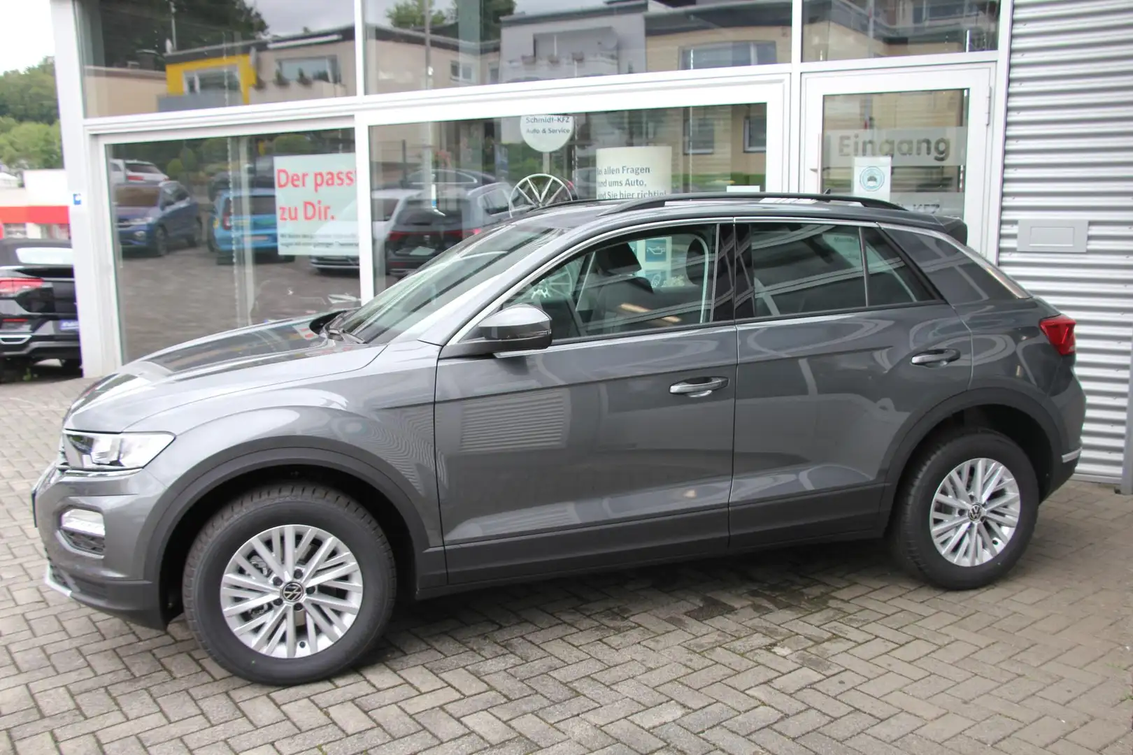 Volkswagen T-Roc 1.5 TSI Style DSG AHK LED Navi ACC elektr. Heck... Grigio - 2