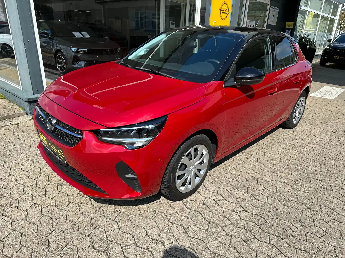 Opel Corsa Elegance 1,2 Turbo*LED*SHZ*LRH*Kamera* Rosso - 1