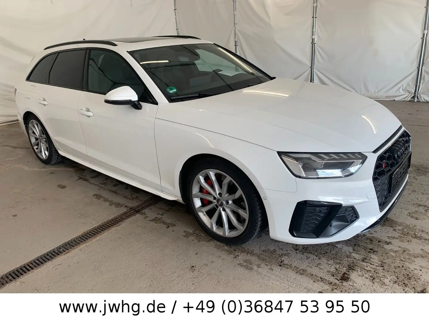 Audi S4 quattro BLACK/ACC+/S-SITZE/VIRTUAL/PANO/KAM Weiß - 2