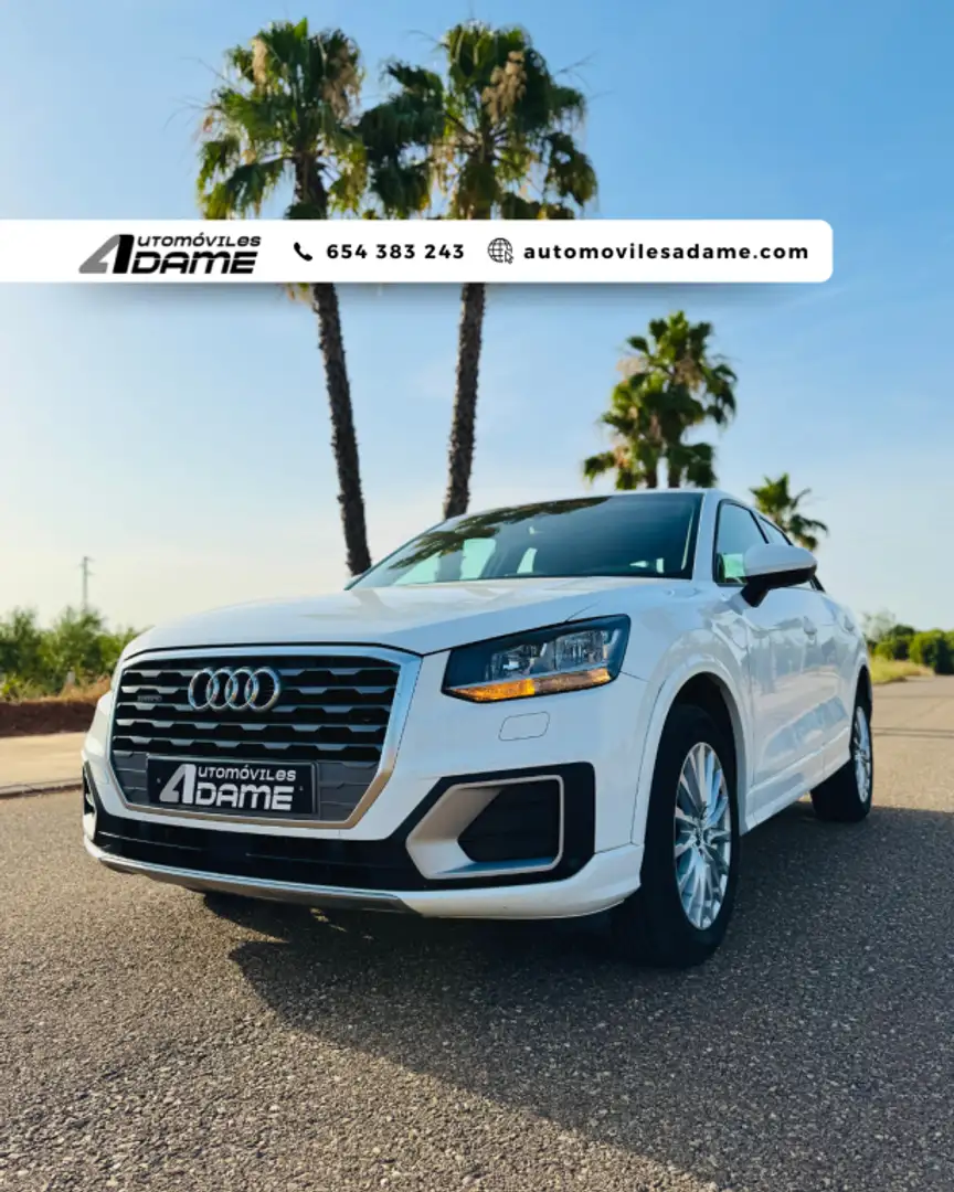 Audi Q2 2.0TDI Design edition quattro S-T 110kW Blanc - 1