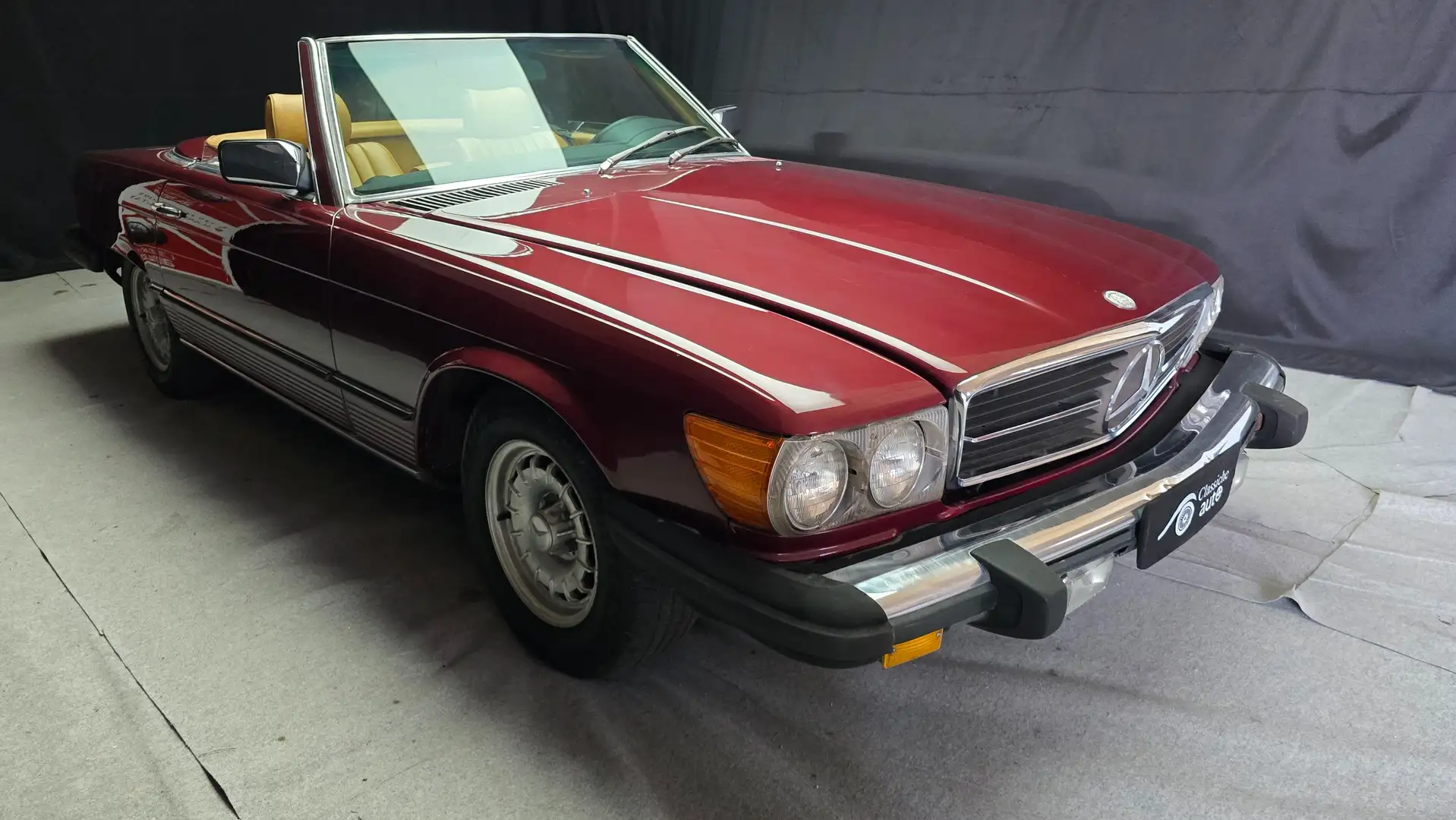 Mercedes-Benz SL 380 Roadster ASI con CRS Roşu - 1