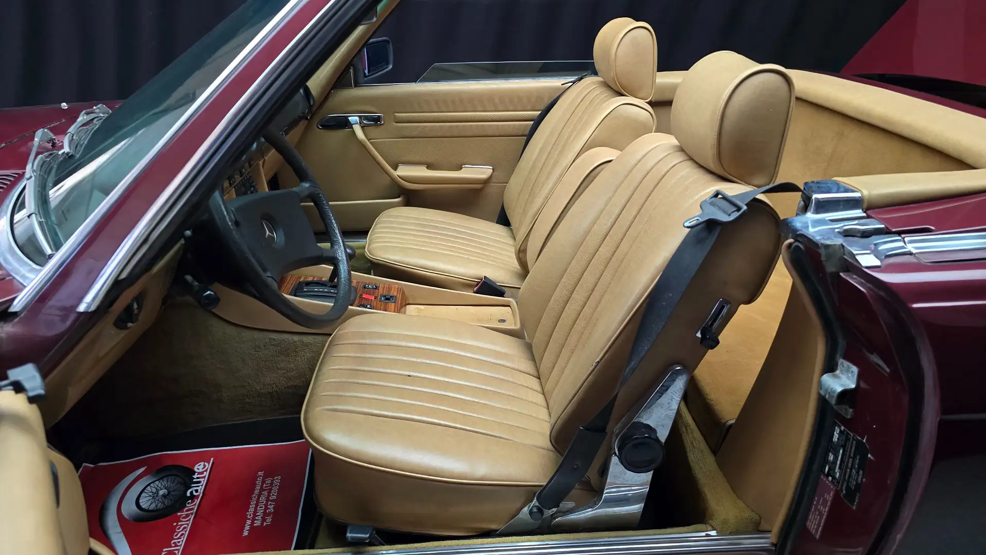 Mercedes-Benz SL 380 Roadster ASI con CRS Roşu - 2