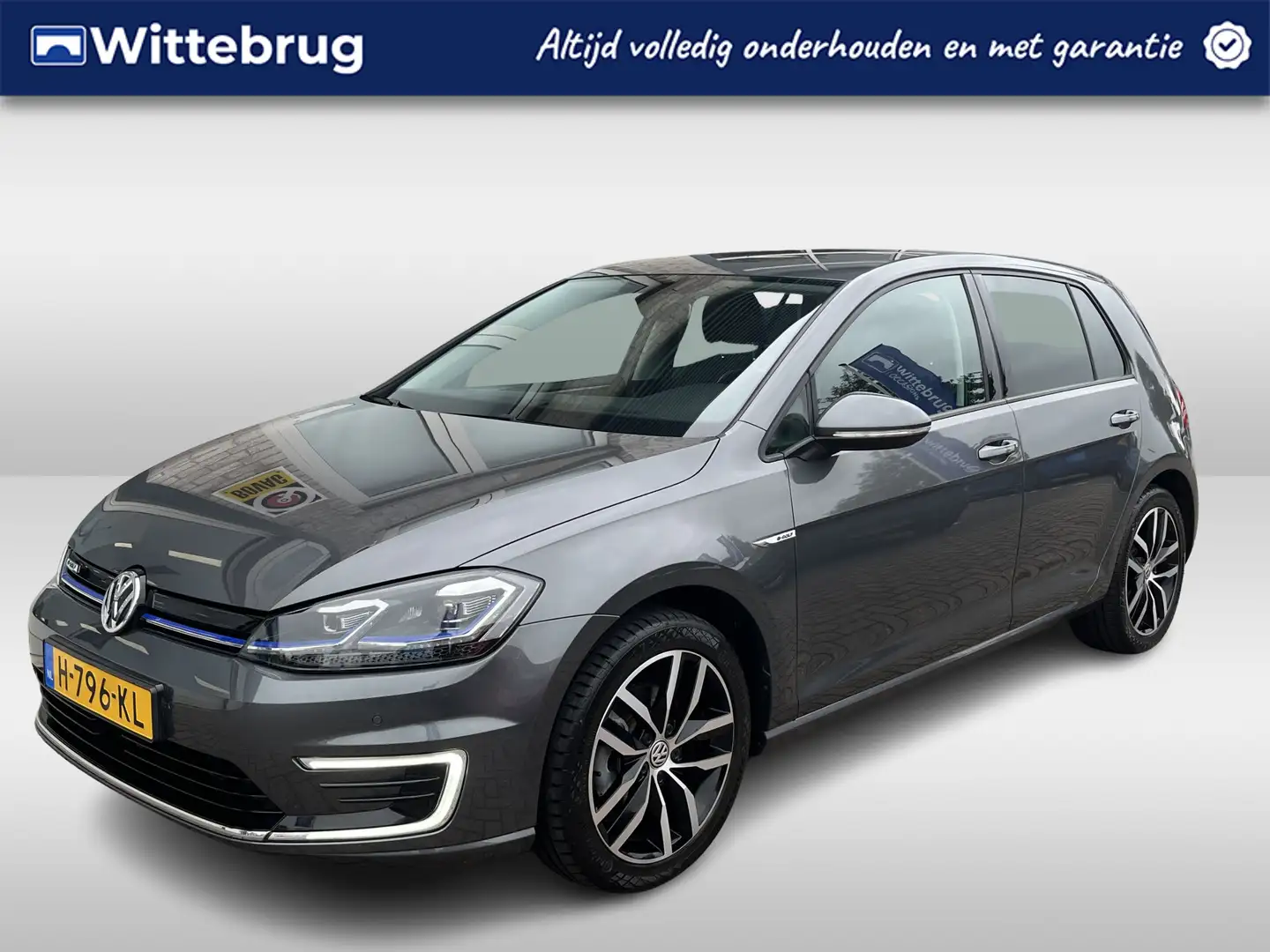 Volkswagen e-Golf E-DITION / WARMTEPOMP/ CAMERA/ PARK. SENSOREN/ DIG Gris - 1