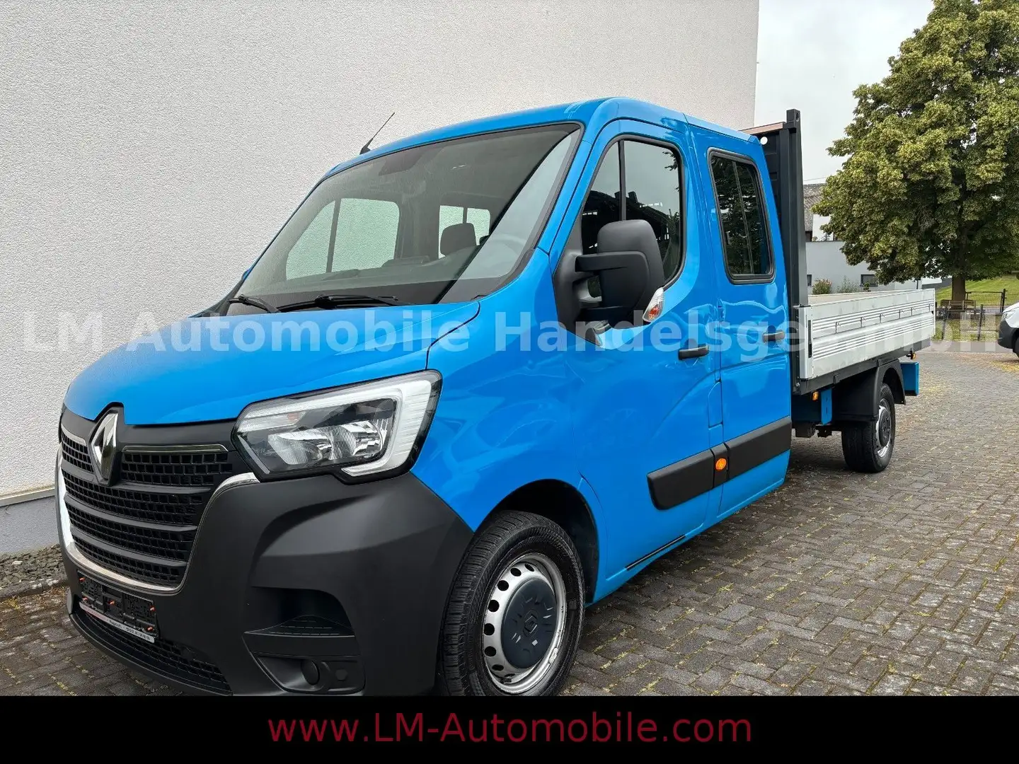 Renault Master III DoKa Pritsche L3H1 3,5t*AHK*Klima* Blau - 1