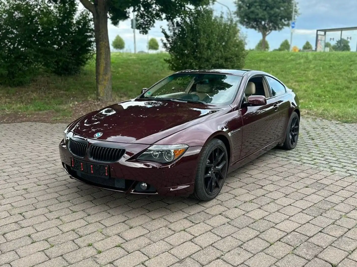 BMW 650 650 CI Leder/Navi Prof./20"/ Xenon/Hifi /Sport Pkt Červená - 1