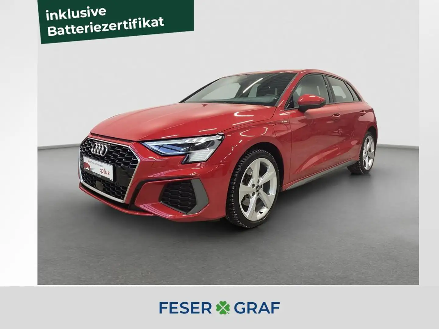 Audi A3 40 TFSIe Hybrid S-Line Matrix B&O Rot - 1