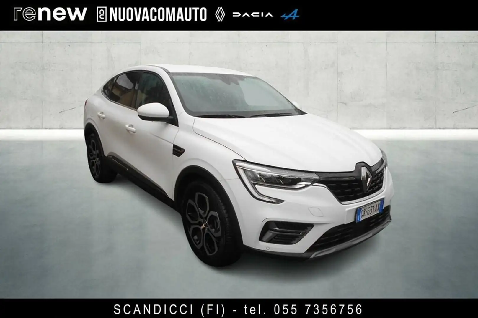 Renault Arkana 1.6 hybrid Intens E-Tech 145cv Bianco - 2
