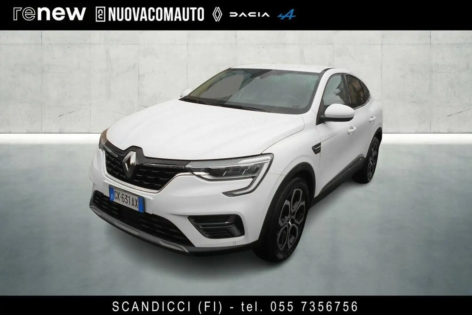 Renault Arkana 1.6 hybrid Intens E-Tech 145cv Bianco - 1