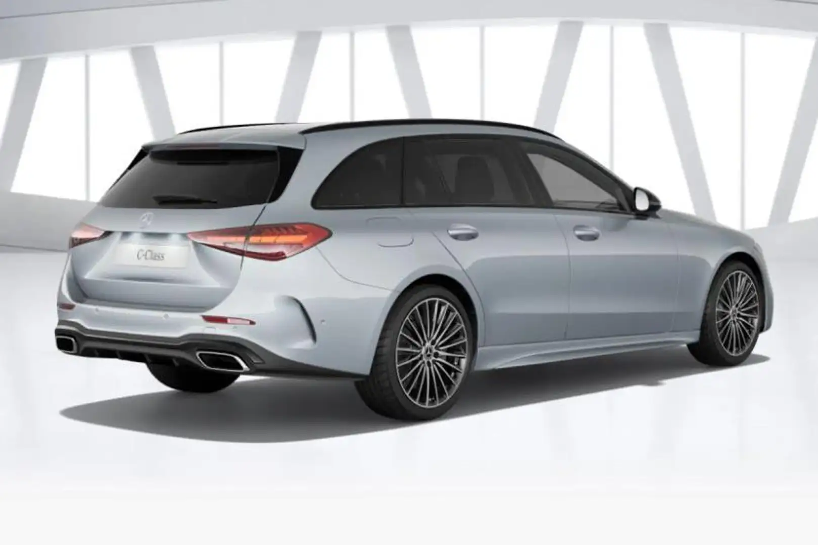 Mercedes-Benz C 180 C Estate Automaat AMG Line | Nightpakket | Panoram Zilver - 2
