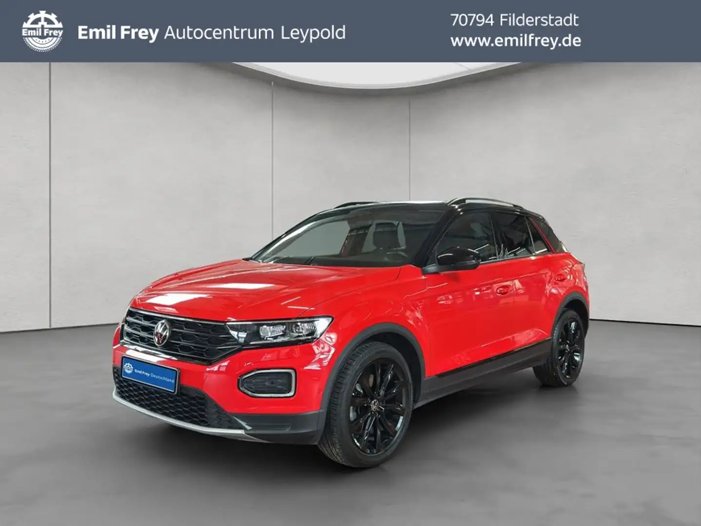 Volkswagen T-Roc 2.0 TSI Standheizung Pano Navi Roşu - 1