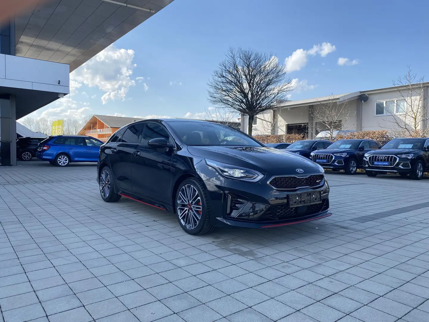 Kia ProCeed / pro_cee'd GT (D4) VOLLAUSSTATTUNG! 1.6 T-GDi 204 GPF 7DCT... Schwarz - 1