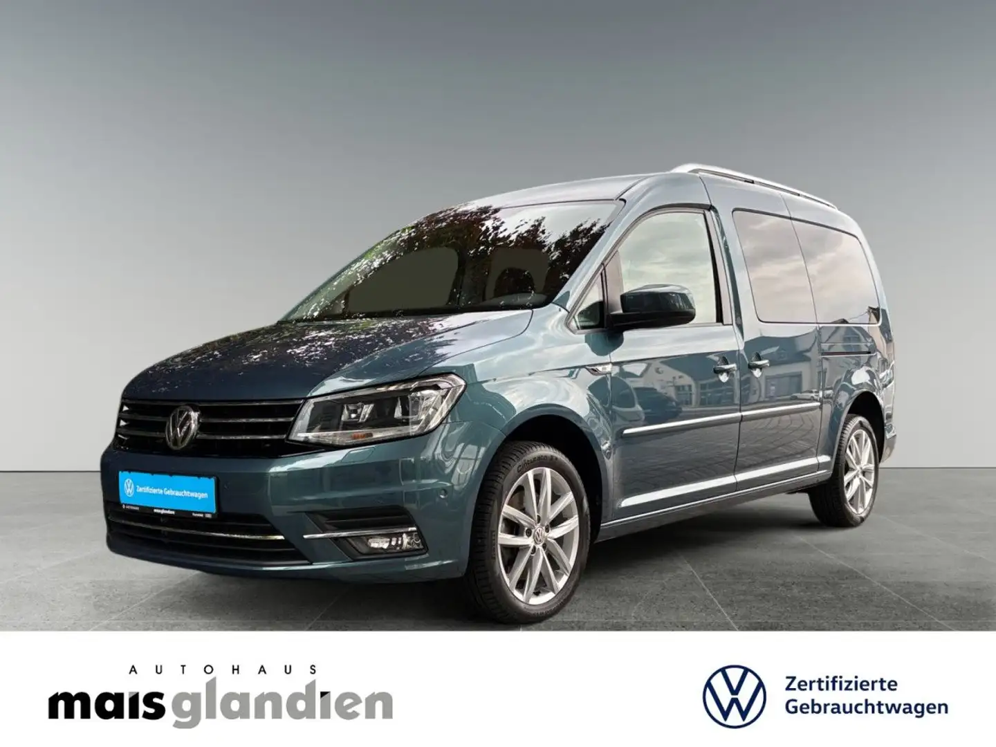 Volkswagen Caddy Maxi Highline 2.0 TDI ACC Kamera Xenon Navi Verde - 2