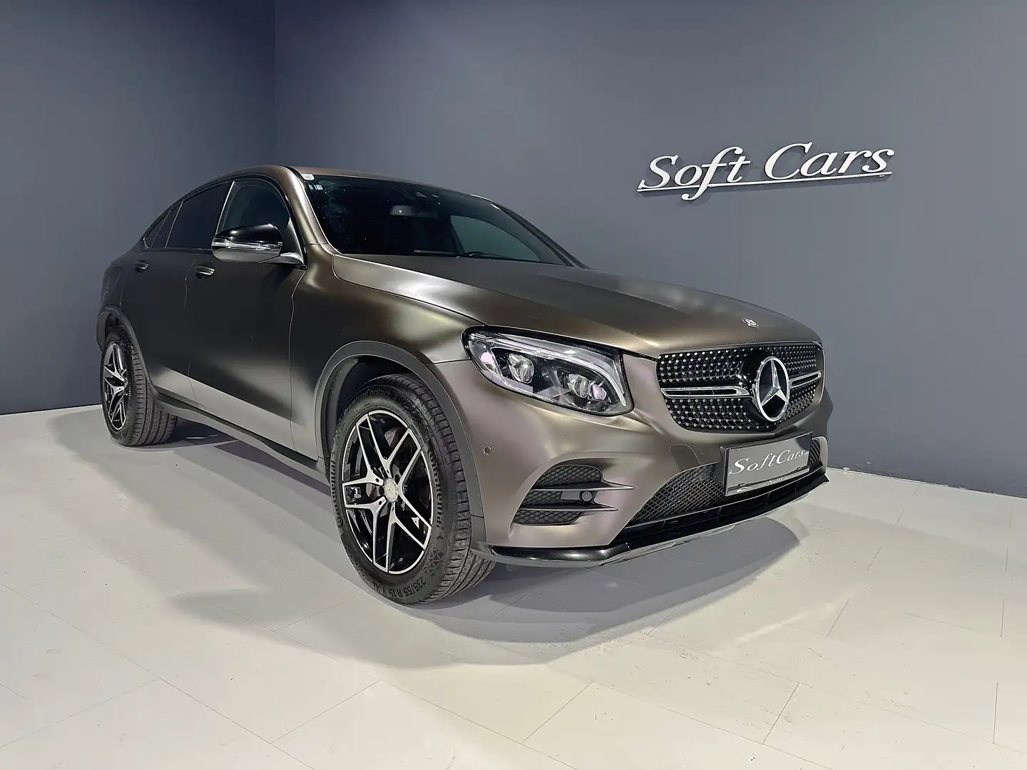 Mercedes-Benz GLC 250 d 4Matic Coupe*AMG*Designo*Kamera*SD*Totw.* Braun - 1