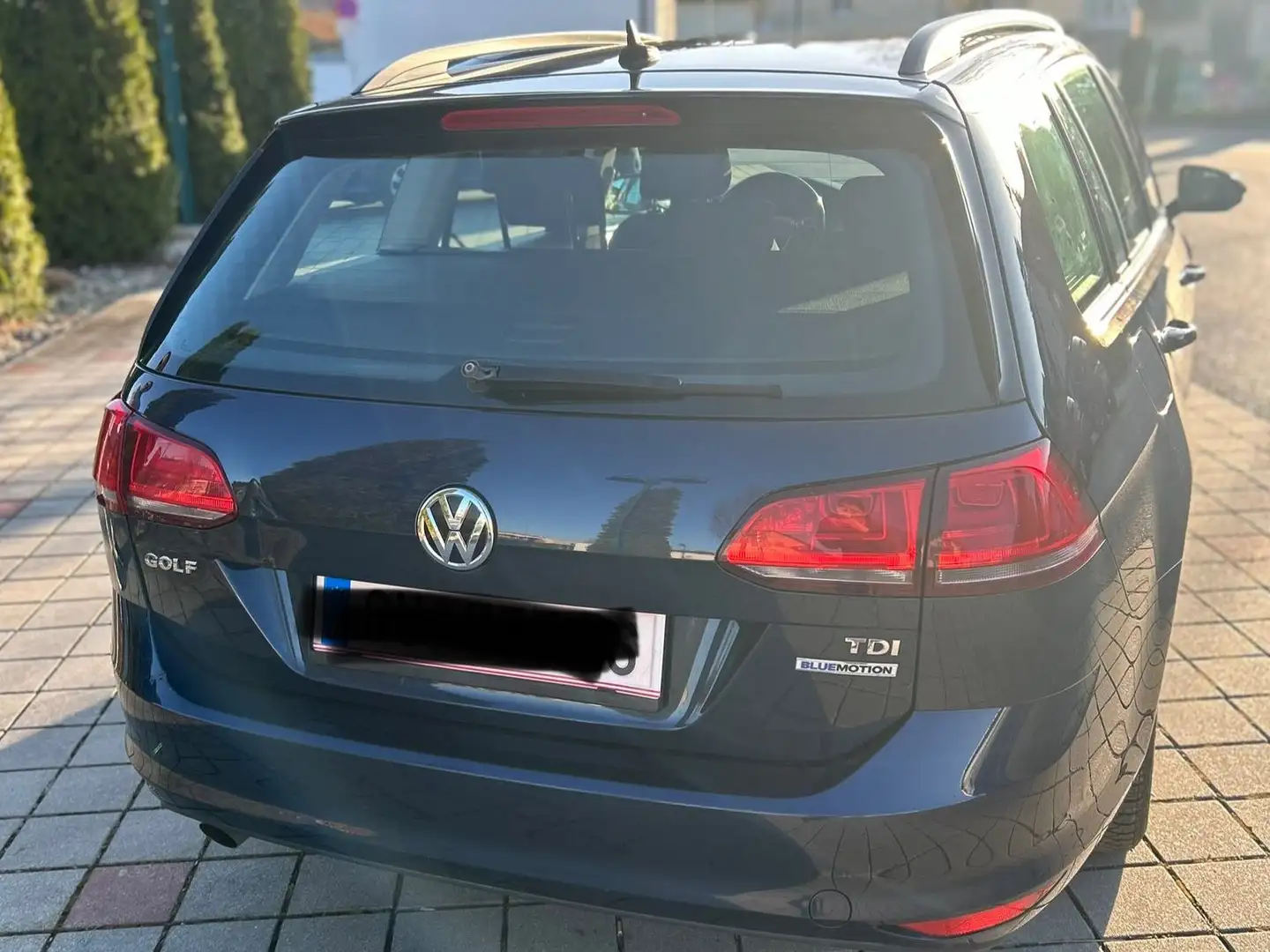 Volkswagen Golf Variant Bluemotion 1,6 TDI Blau - 2