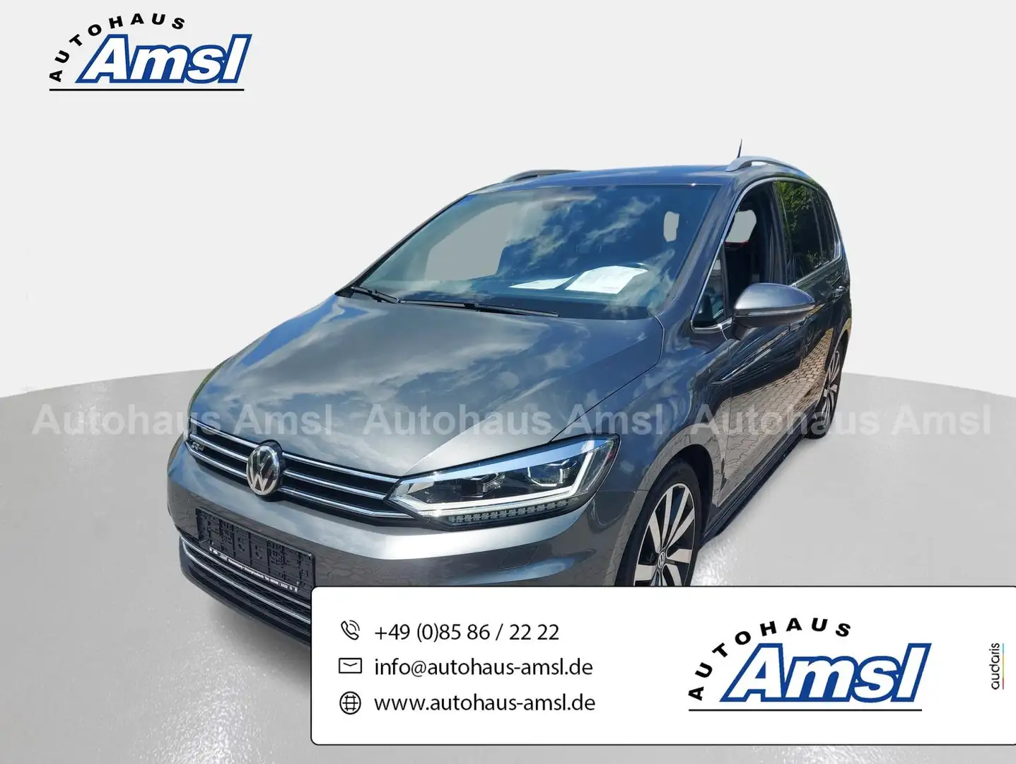 Volkswagen Touran 2.0 TDI Highline R-Line DSG *AHK*7-S*PANO Grau - 1
