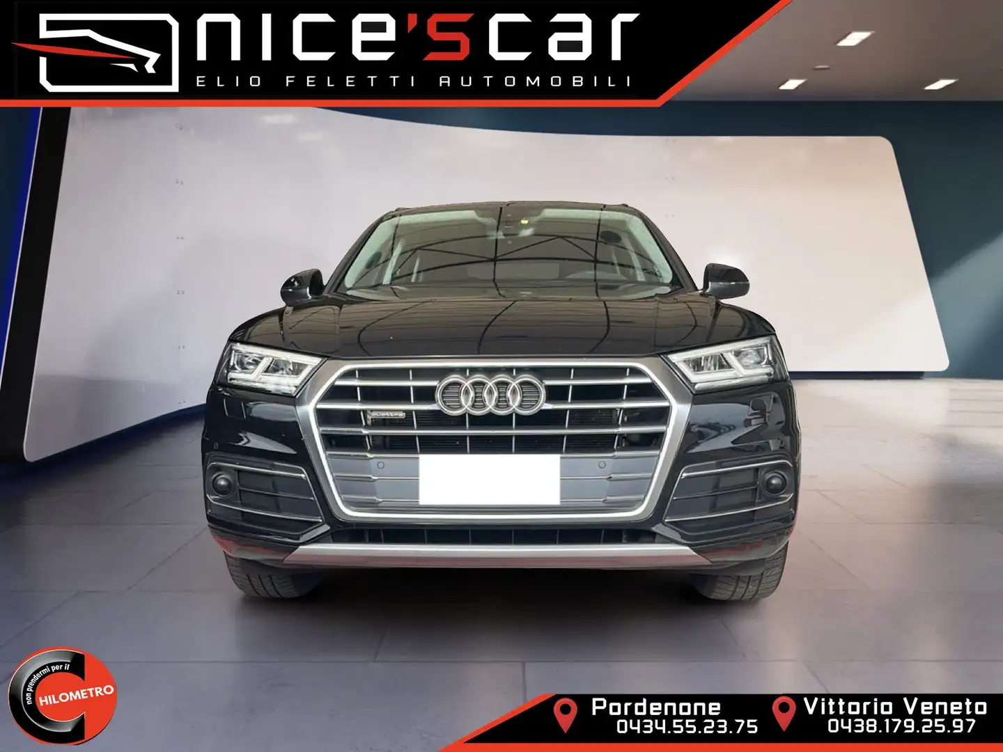 Audi Q5 Q5 40 TDI quattro S tronic S line plus Zwart - 2
