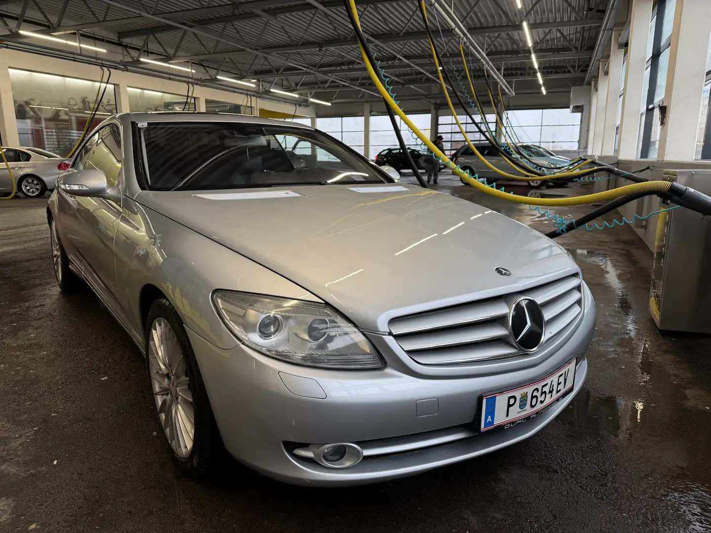 Mercedes-Benz CL 500 Aut. Silber - 1