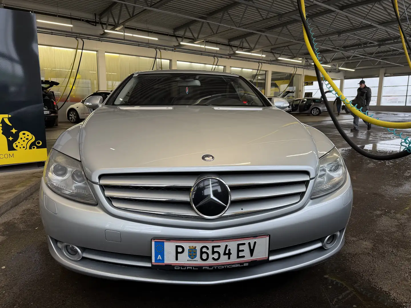 Mercedes-Benz CL 500 Aut. Silber - 2