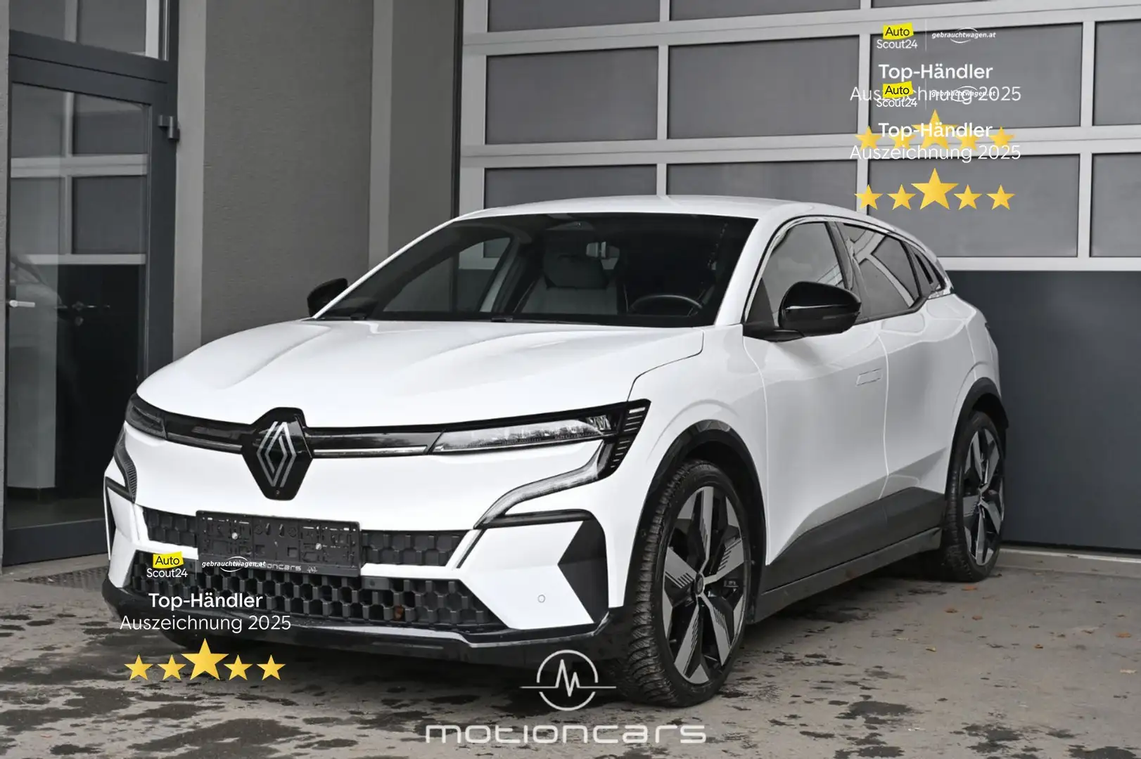 Renault Megane E-Tech Electric EV40 130HP boost chargeTechno  Pickerl N Weiß - 1