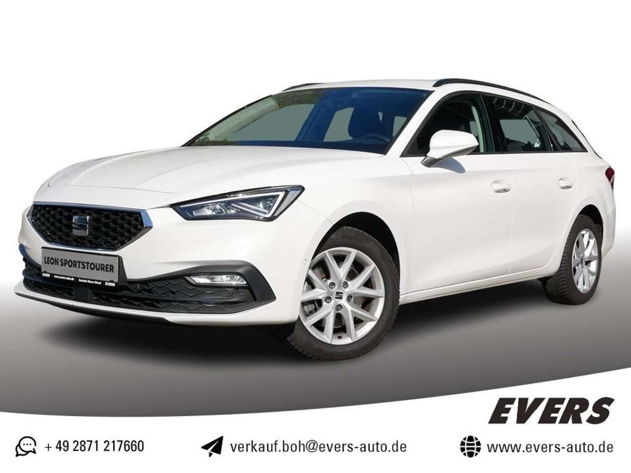 Seat Leon 2021 — 2.0 TDI Style DSG LED+VIRTUAL+KESSY+KAMERA