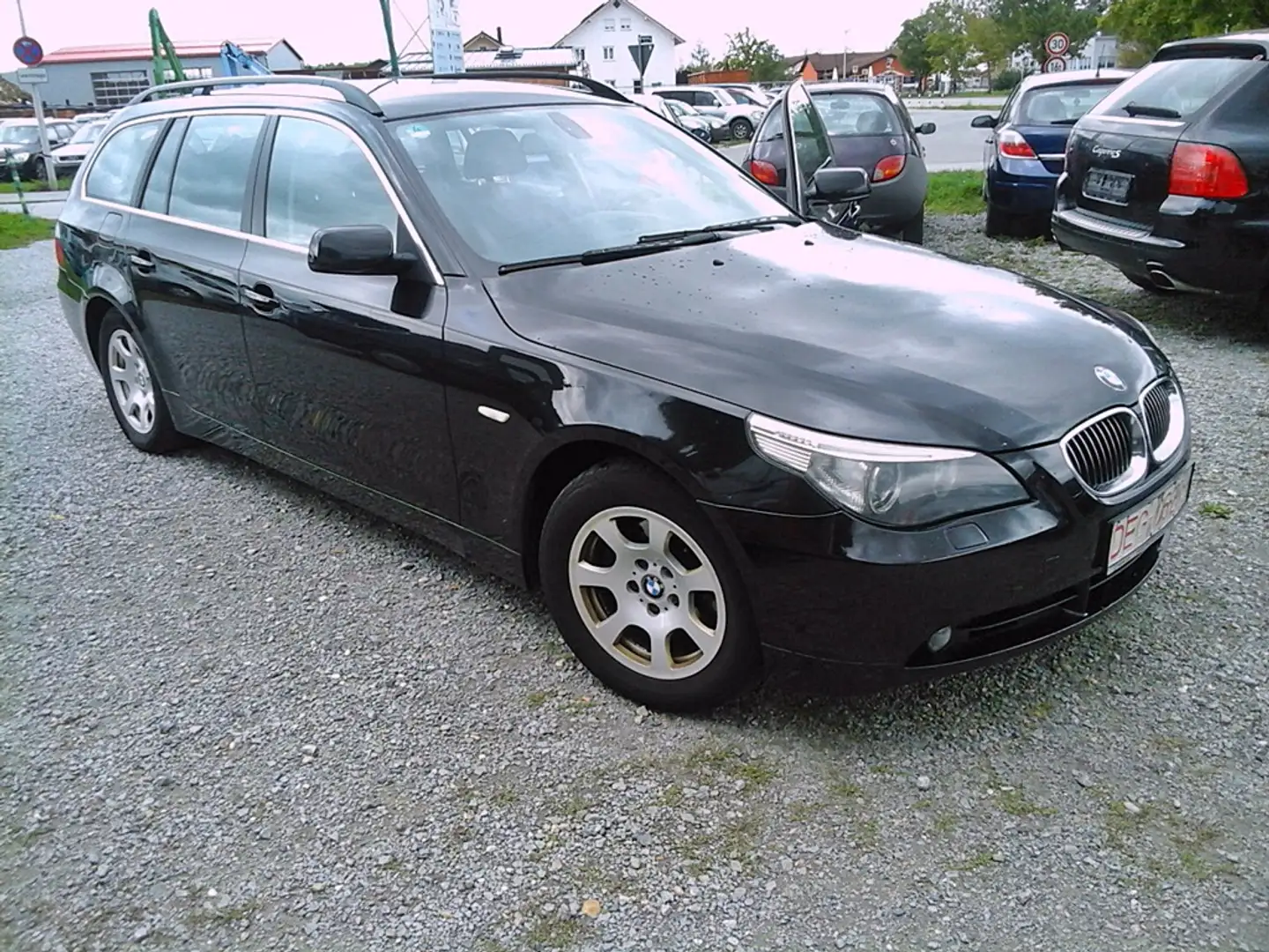 BMW 525 d Touring 07 / Alu+Klima+Leder+ 6 Gang+Navi/TÜV Schwarz - 1