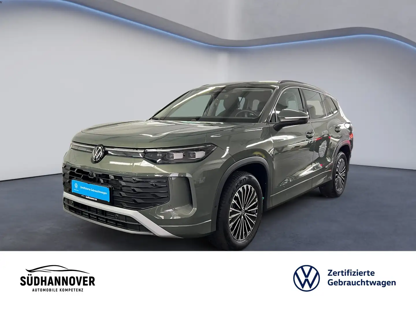 Volkswagen Tayron Life 1.5 eTSI DSG AHK 7-Sitzer HD-Matrix Grün - 1