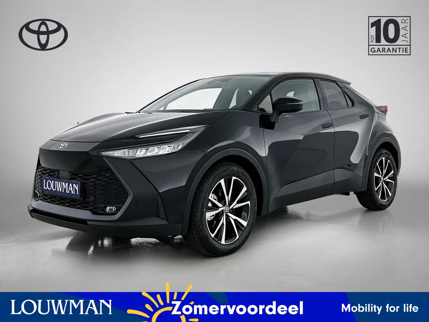 Toyota C-HR 1.8 Hybrid 140 Dynamic - Louwman Zin in Zomervoord Zwart - 1