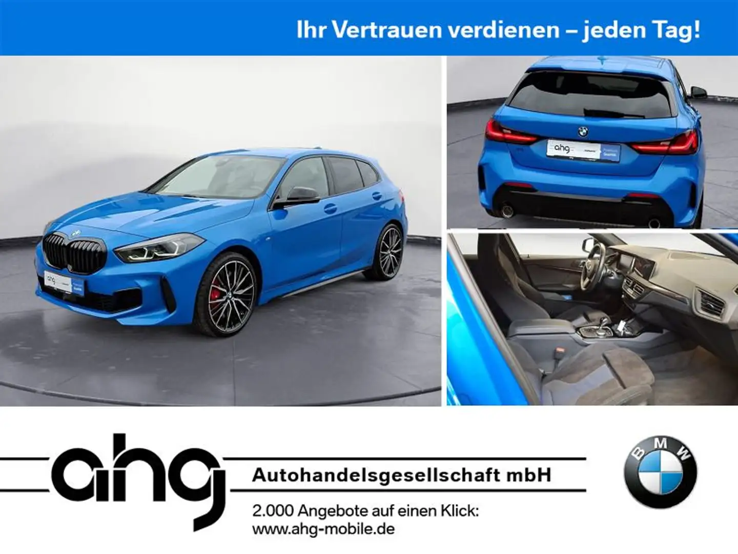 BMW 128 ti Navi Tempom.aktiv LED Blau - 1