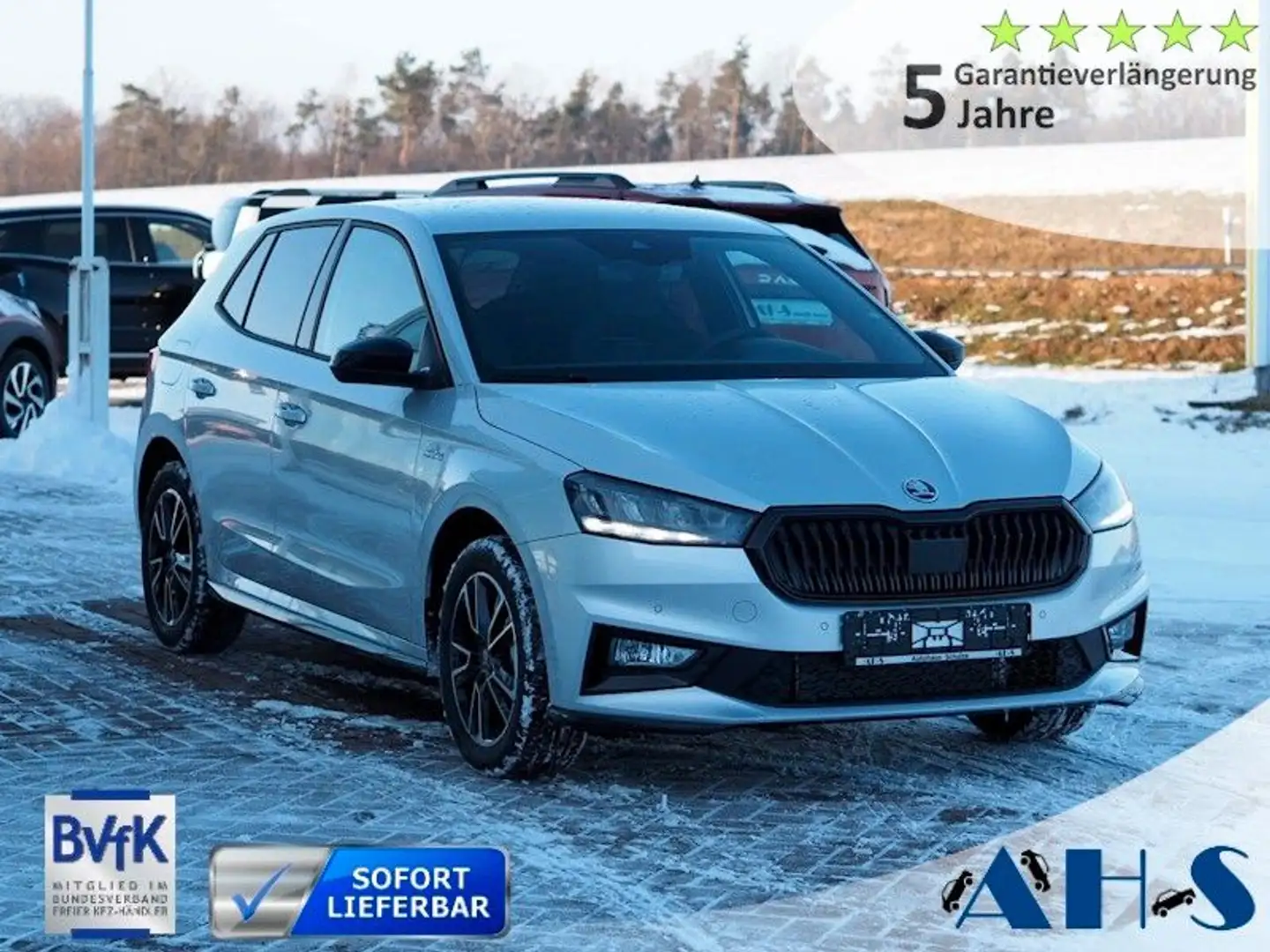Skoda Fabia DSG Monte Carlo LED SmartLink Kamera 85KW Schwarz - 1
