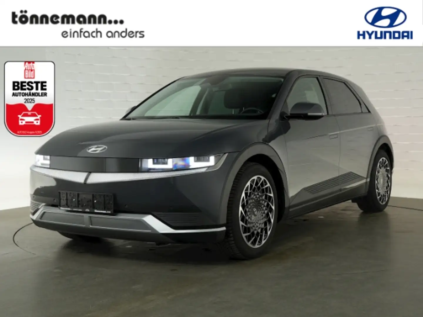 Hyundai IONIQ 5 TECHNIQ 77,4kWh+VOLL-LED+NAVI+WÄRMEPUMPE+20'' ALUF Gris - 1