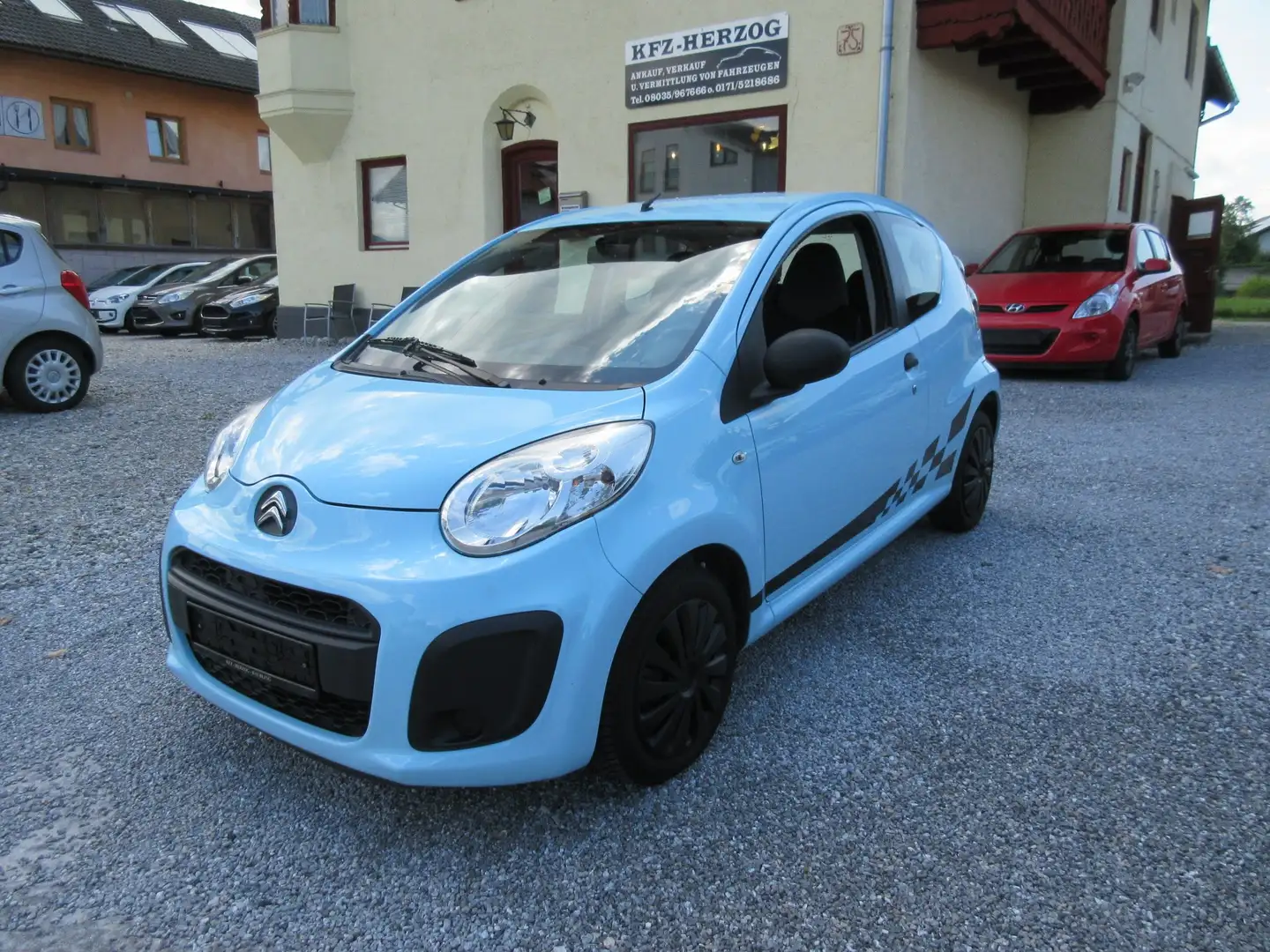 Citroen C1 1.0 Servo ABS Colorglas TÜV/AU - NEU!! Blau - 1