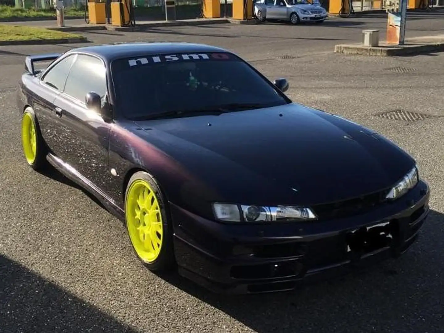 Nissan Silvia S14a Paars - 1
