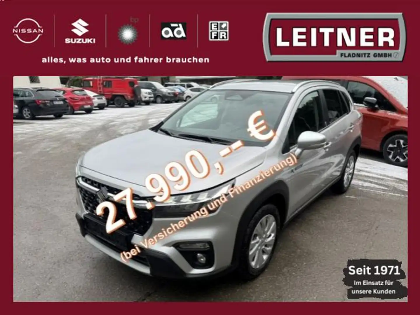 Suzuki S-Cross 1,4 Hybrid ALLGRIP shine Silber - 1