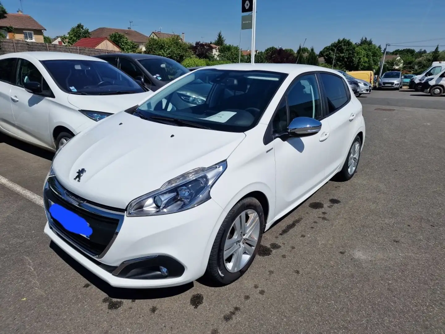 Peugeot 208 208 1.2 PureTech 82ch BVM5 Urban Soul Blanc - 1