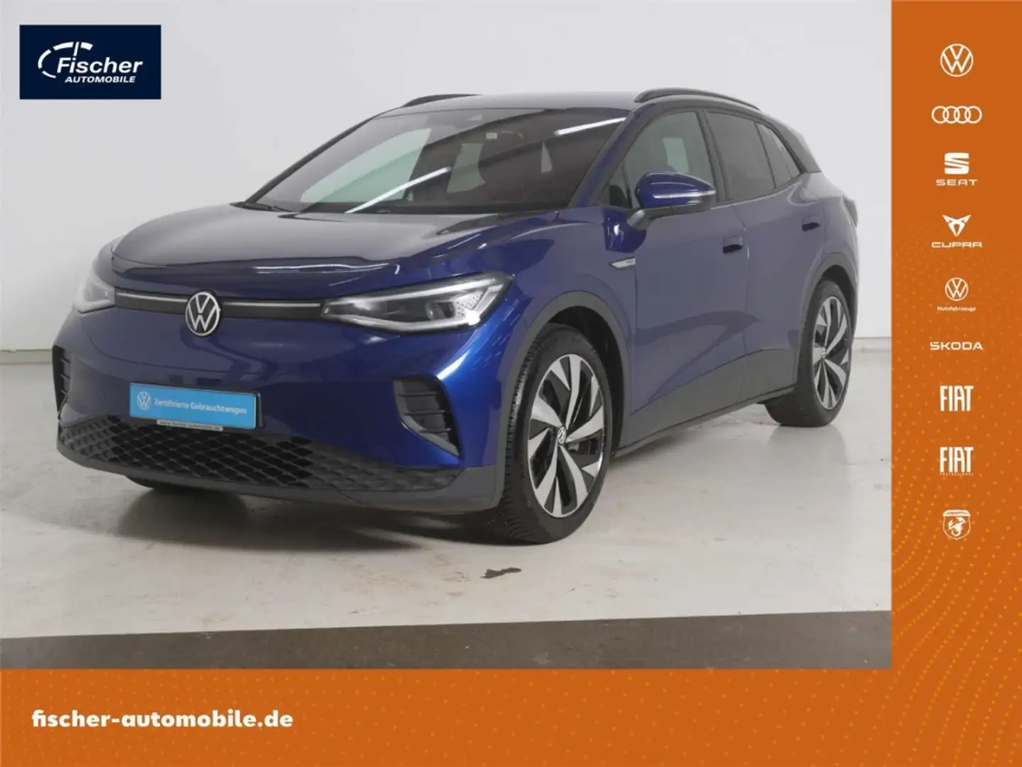 Volkswagen ID.4 Elektro Pro Performance 77 kWh AHK/Matrix Blau - 1