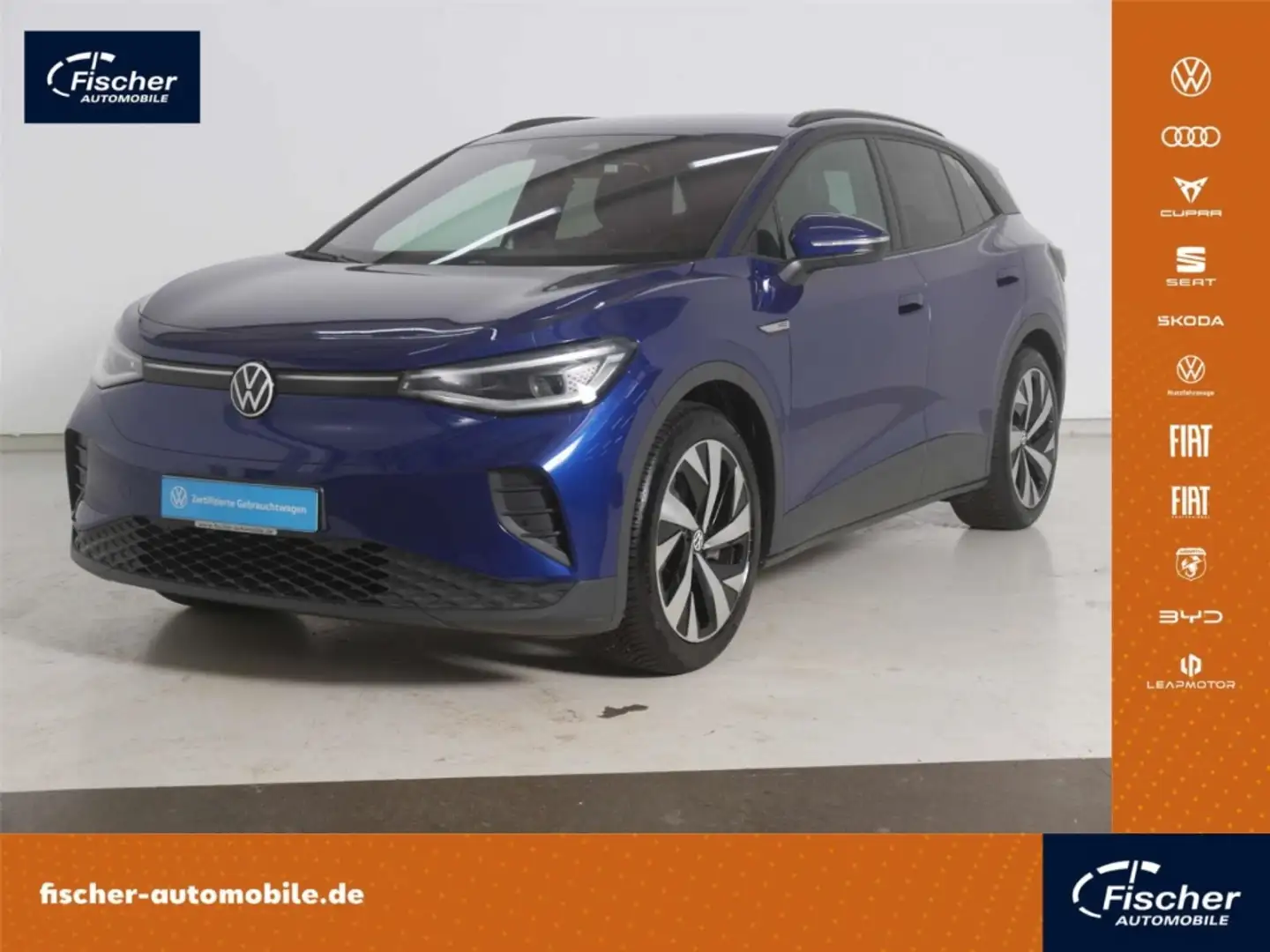 Volkswagen ID.4 Elektro Pro Performance 77 kWh AHK/Matrix Bleu - 1