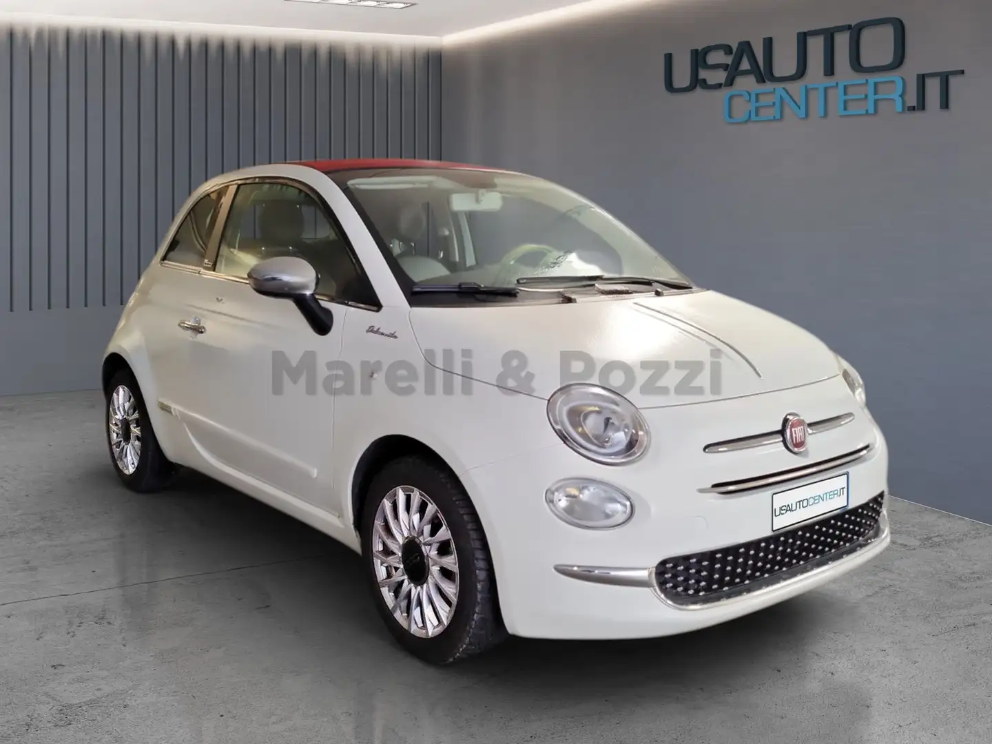 Fiat 500C 500 C 1.0 Hybrid Dolcevita Wit - 2