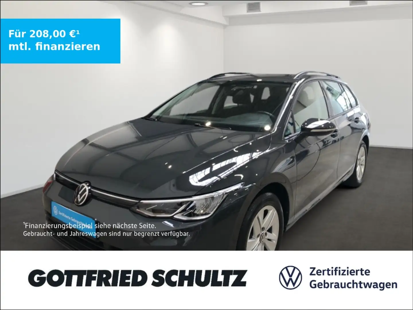 Volkswagen Golf Variant VIII LIFE eTSI DSG APP LED EPH RADIO Grijs - 1