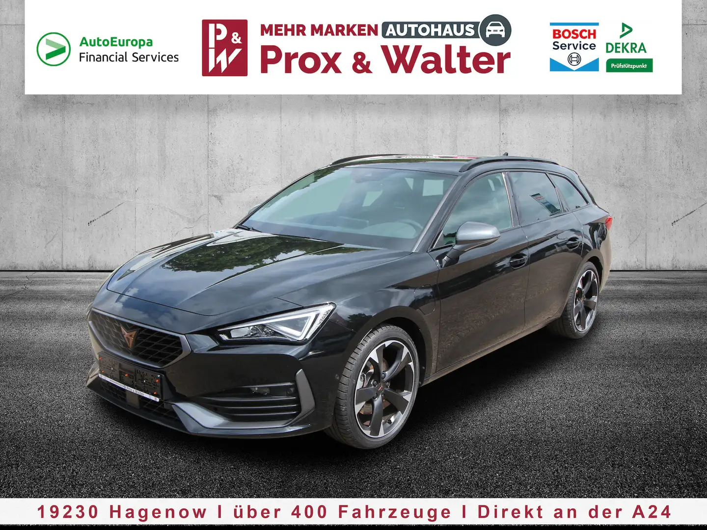 CUPRA Leon Sportstourer e-HYBRID 6-DSG NAVI+LED+KAMERA Schwarz - 2