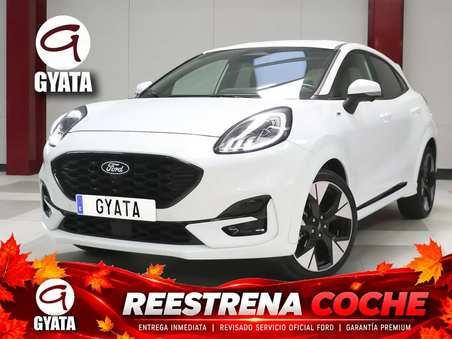 Ford Puma 1.0 EcoBoost MHEV ST-Line X Aut. 125 Blanco - 1