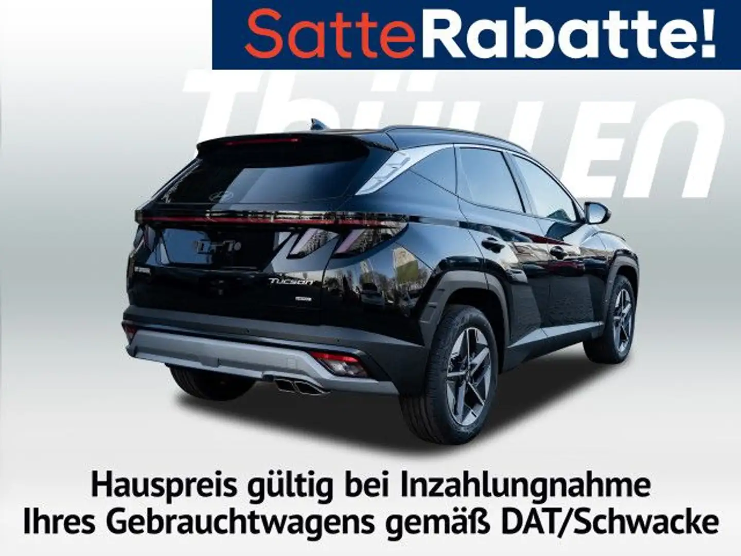 Hyundai TUCSON 1.6 CRDi 7DCT 4WD Trend Bluetooth Navi LED Negro - 2