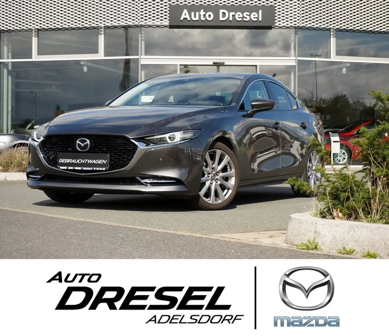Mazda 3 Fastback Selection | Skyactiv-X 180 | Bose | Leder Gris - 1