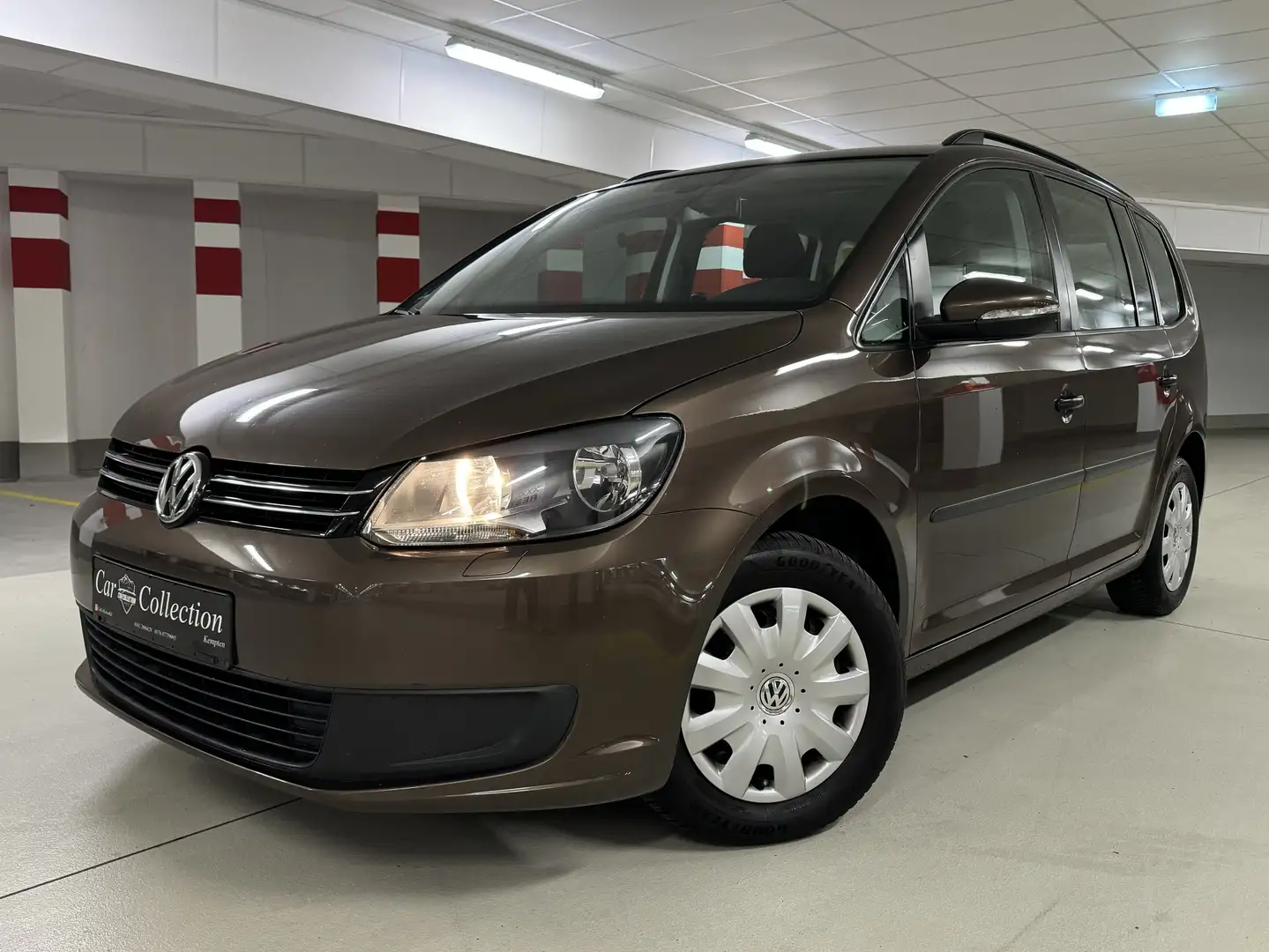 Volkswagen Touran 1.4 TSI *TÜV-SERVICE-STEUERKETTE NEU* NAVI*SHZ* Brun - 1