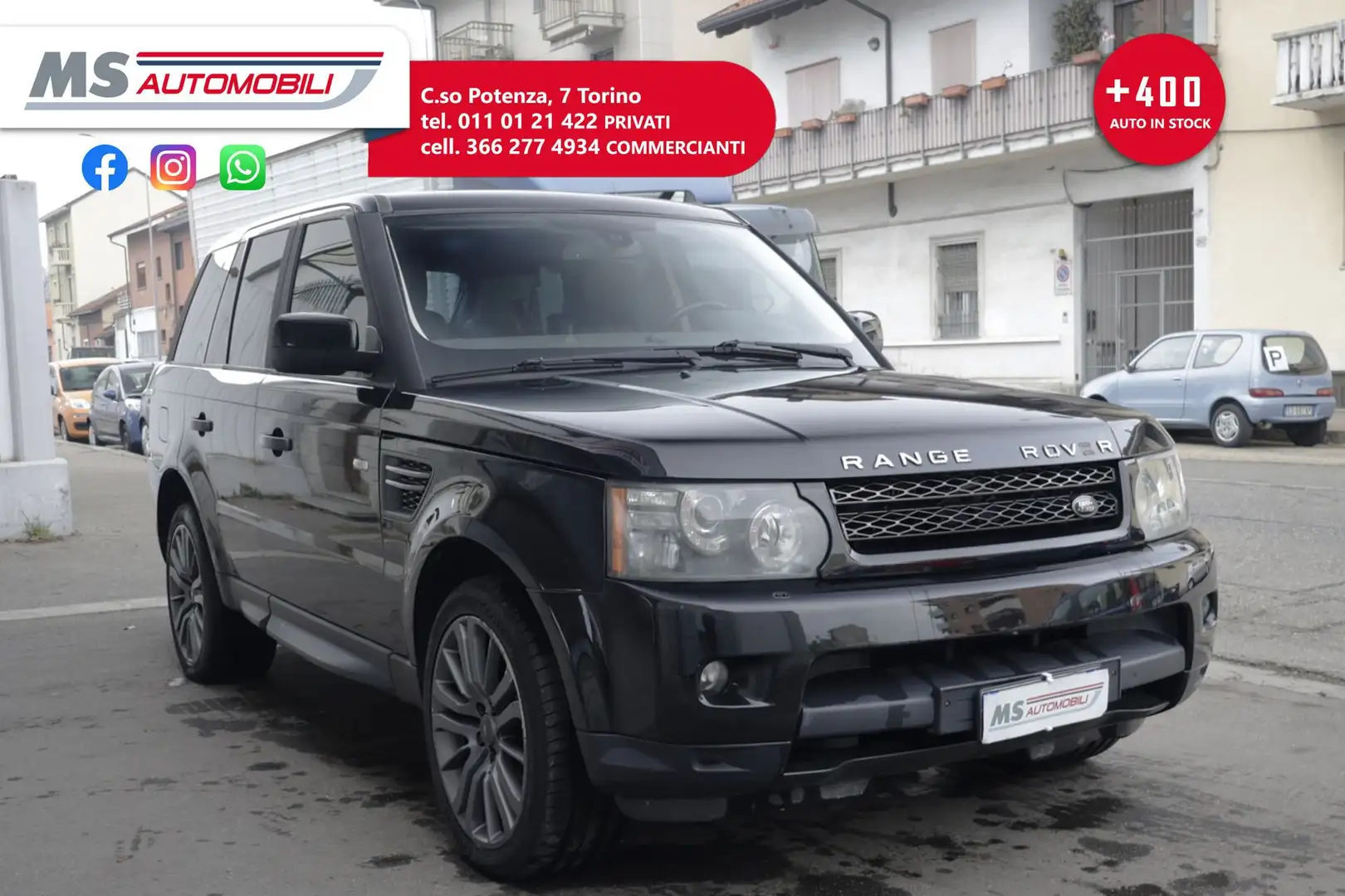 Land Rover Range Rover Sport Range Rover Sport 3.0 SDV6 HSE Unicoproprietario Nero - 1