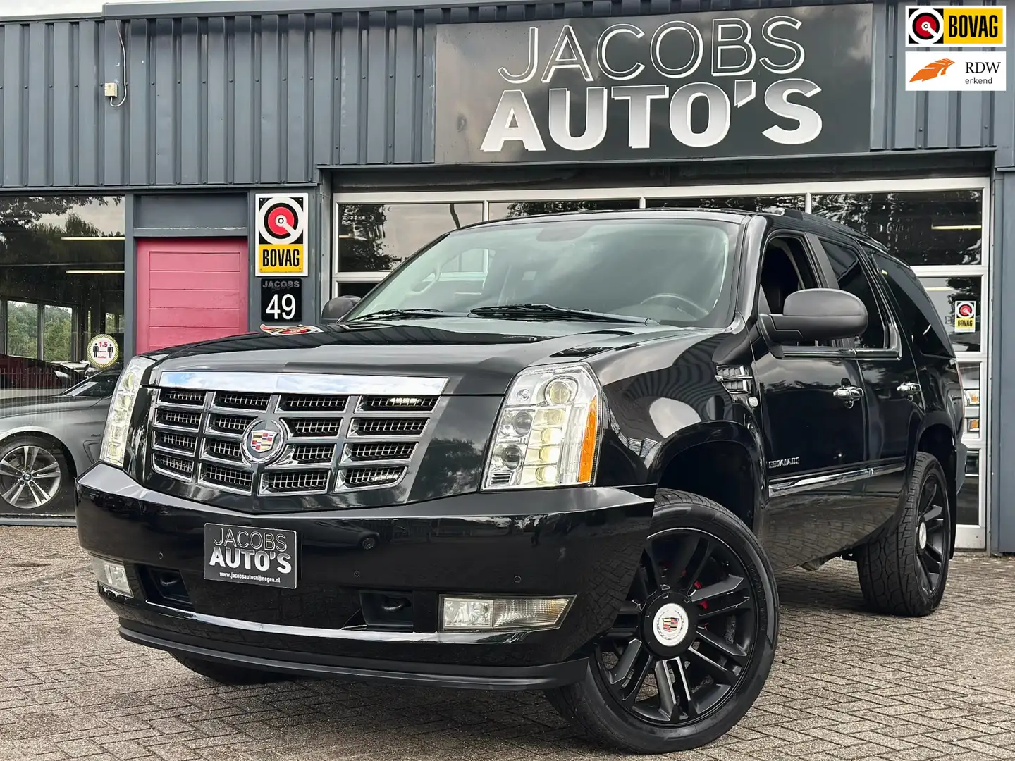 Cadillac Escalade 6.2 V8 Grijskenteken Zwart - 1