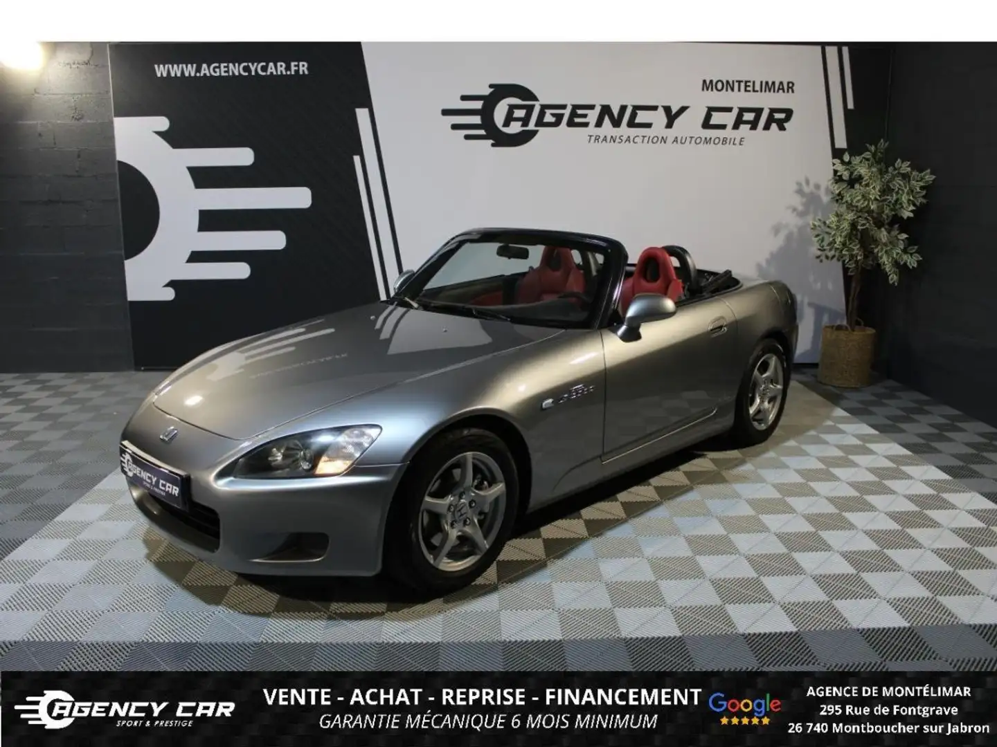 Honda S 2000 2.0 i-VTEC - Cuir Rouge Grau - 1