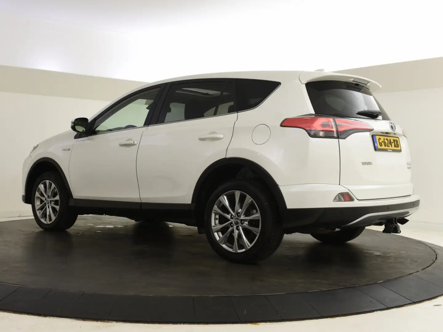 Toyota RAV 4 2.5 Hybrid AWD Executive | Open dak | Navigatie | Blanc - 2