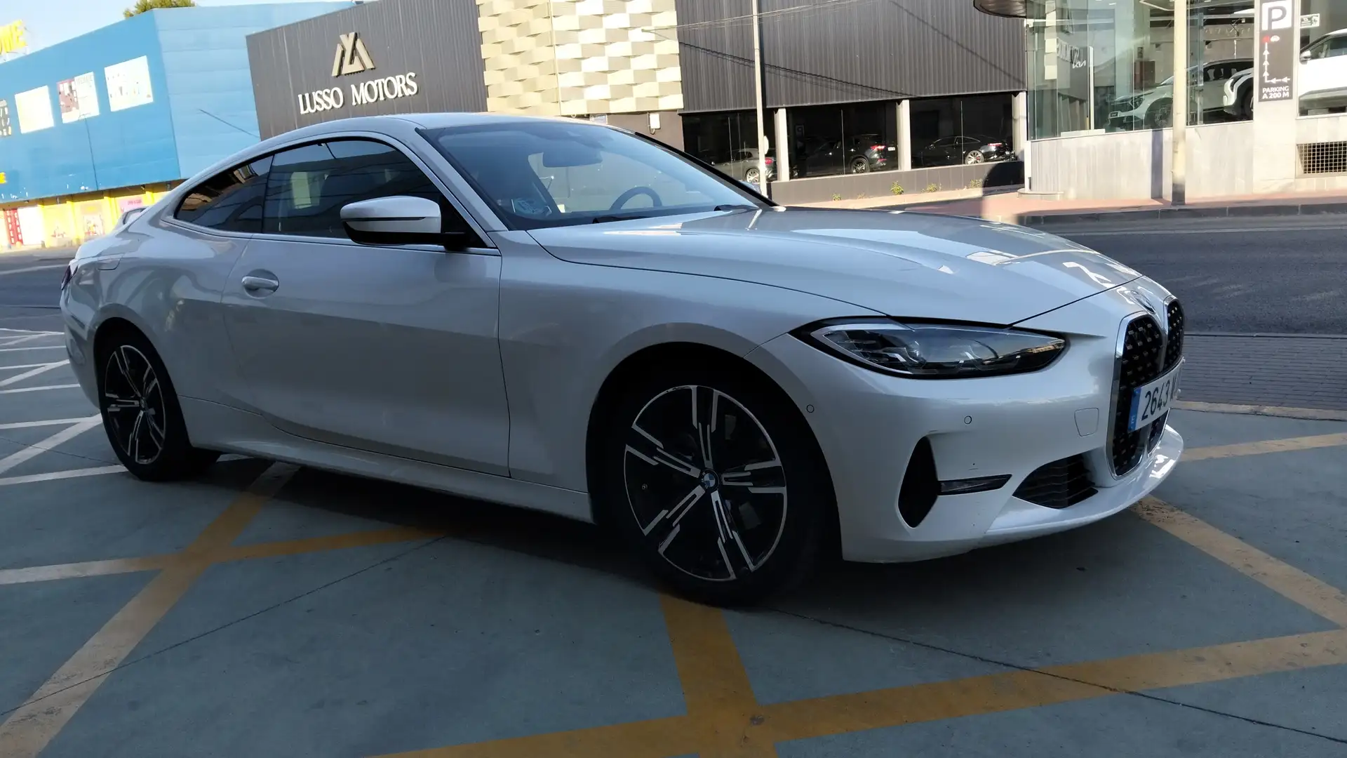 BMW 420 420dA Coupé Blanco - 1