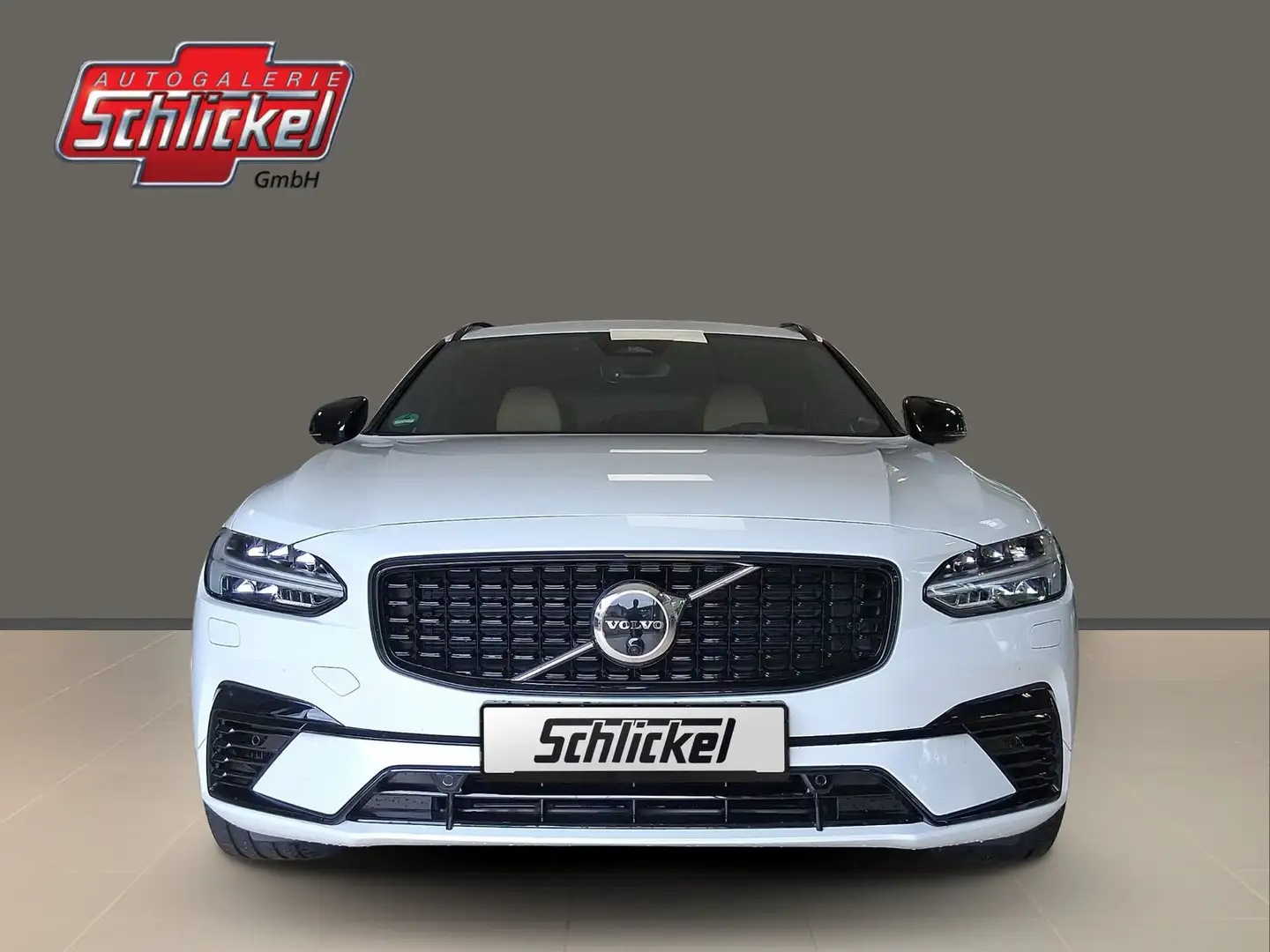 Volvo V90 T6 Plus Dark Recharge Plug-In Hybrid AWD Blanc - 2