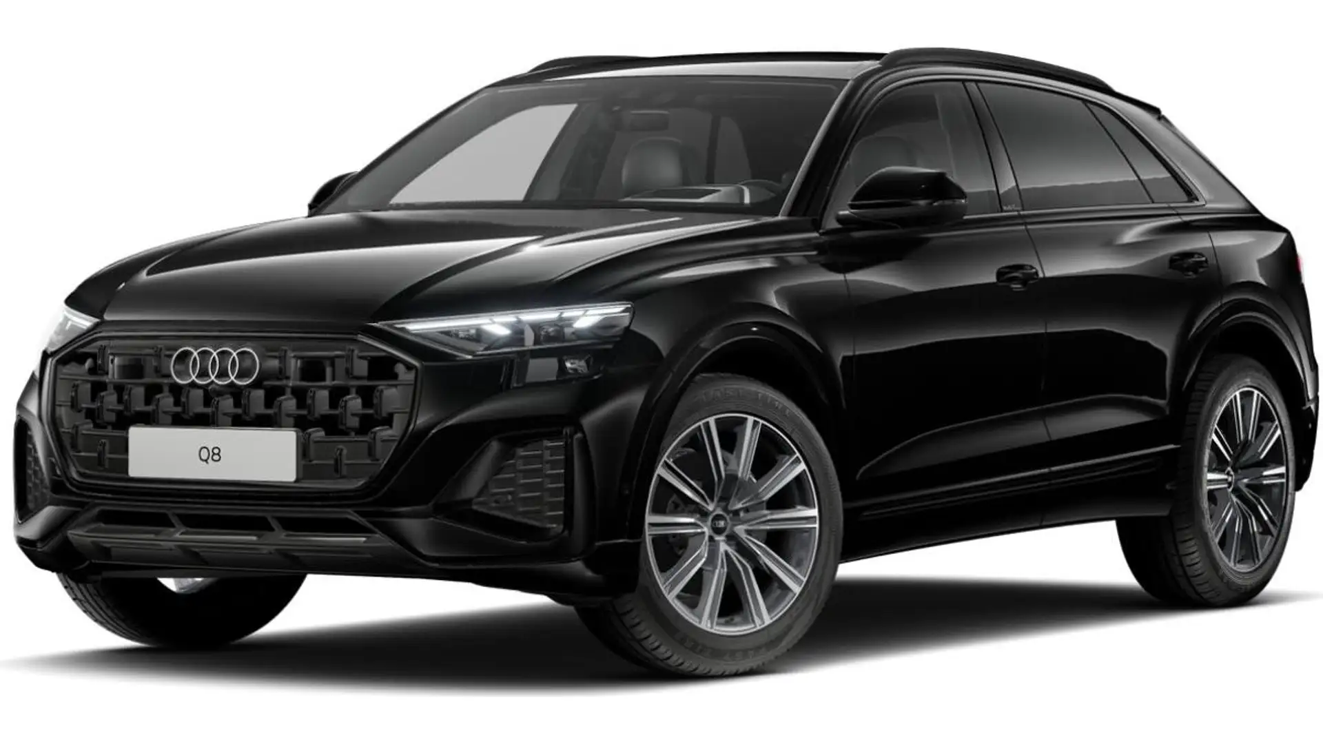 Audi Q8 45 TDI quattro 170(231) kW(PS) tiptronic*Luftfeder Schwarz - 1